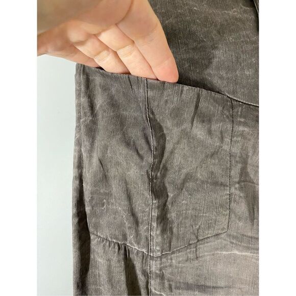 Size 38 Annette Görtz linen blend with beautiful zipper details at waist ankle - Picture 4 of 11